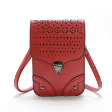 Load image into Gallery viewer, Flap Cell PU Leather Women Crossbody Bag