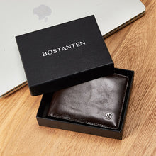 Load image into Gallery viewer, LB Genuine Leather Men Wallet