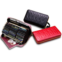 Load image into Gallery viewer, Genuine Leather Women Wallets