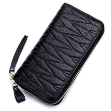 Load image into Gallery viewer, Genuine Leather Women Wallets