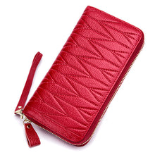 Load image into Gallery viewer, Genuine Leather Women Wallets