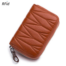 Load image into Gallery viewer, Genuine Leather Women Wallets