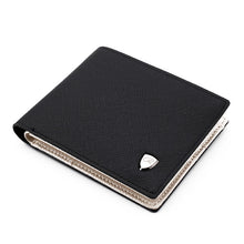Load image into Gallery viewer, Cross Pattern Leather Men Wallet