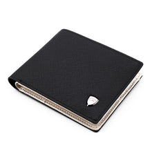 Load image into Gallery viewer, Cross Pattern Leather Men Wallet