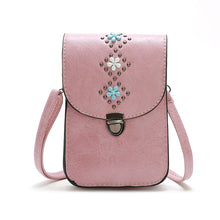 Load image into Gallery viewer, Floral Casual Leather Women Crossbody Bag