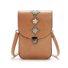 Load image into Gallery viewer, Floral Casual Leather Women Crossbody Bag