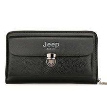 Load image into Gallery viewer, Jeep Men Leather Wallet Long Design
