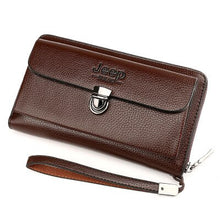 Load image into Gallery viewer, Jeep Men Leather Wallet Long Design