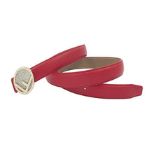 Load image into Gallery viewer, Black Genuine Leather Women Belt