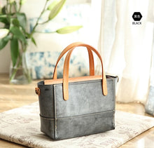 Load image into Gallery viewer, Yifazgzhe Vintage Genuine Leather Women Shoulder Bag