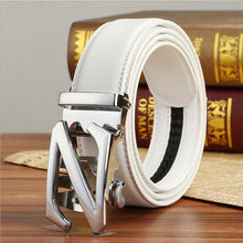 Load image into Gallery viewer, Buckle Genuine Leather Men Belt
