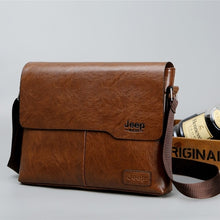 Load image into Gallery viewer, Jeep Leather Men Shoulder Bag