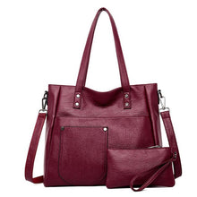 Load image into Gallery viewer, Soft Leather Women Shoulder Bag