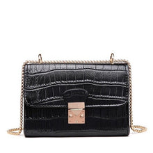 Load image into Gallery viewer, Leather Chain Shoulder Women Bag
