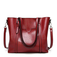 Load image into Gallery viewer, PU Leather Big Women Bag