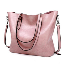 Load image into Gallery viewer, PU Leather Big Women Bag