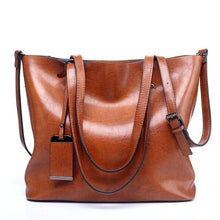 Load image into Gallery viewer, PU Leather Big Women Bag