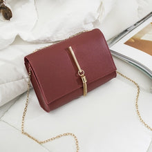 Load image into Gallery viewer, 2019 New Brand Fashion Women Shoulder Chain Bag PU Leather Tasslel Small Handbags Female Mini Mobile Phone Bag for Ladies Girls