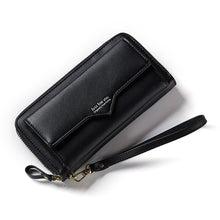 Load image into Gallery viewer, Solid Leather Woman Wallet