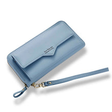 Load image into Gallery viewer, Solid Leather Woman Wallet