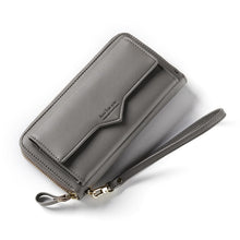 Load image into Gallery viewer, Solid Leather Woman Wallet