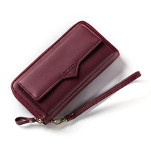 Load image into Gallery viewer, Solid Leather Woman Wallet