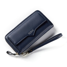 Load image into Gallery viewer, Solid Leather Woman Wallet