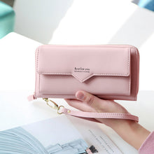 Load image into Gallery viewer, Solid Leather Woman Wallet