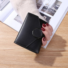 Load image into Gallery viewer, Solid Leather Woman Wallet