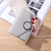 Load image into Gallery viewer, Solid Leather Woman Wallet