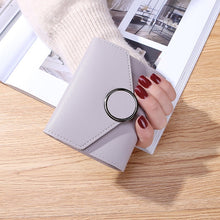 Load image into Gallery viewer, Solid Leather Woman Wallet