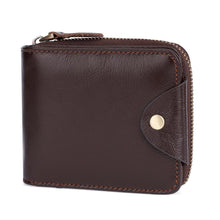 Load image into Gallery viewer, Portomonee Zipper Genuine Leather Women Wallet