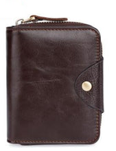 Load image into Gallery viewer, Portomonee Zipper Genuine Leather Women Wallet