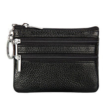 Load image into Gallery viewer, Mini Zipper Genuine Leather Women Wallet