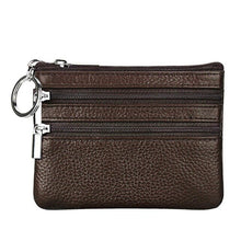 Load image into Gallery viewer, Mini Zipper Genuine Leather Women Wallet