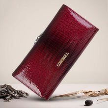 Load image into Gallery viewer, Alligator Genuine Leather Women Wallet