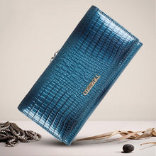 Load image into Gallery viewer, Alligator Genuine Leather Women Wallet