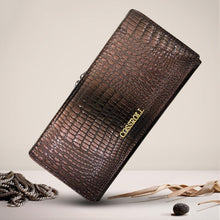 Load image into Gallery viewer, Alligator Genuine Leather Women Wallet