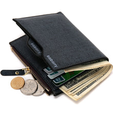 Load image into Gallery viewer, Billetera Hombre Zipper Leather Men Wallet